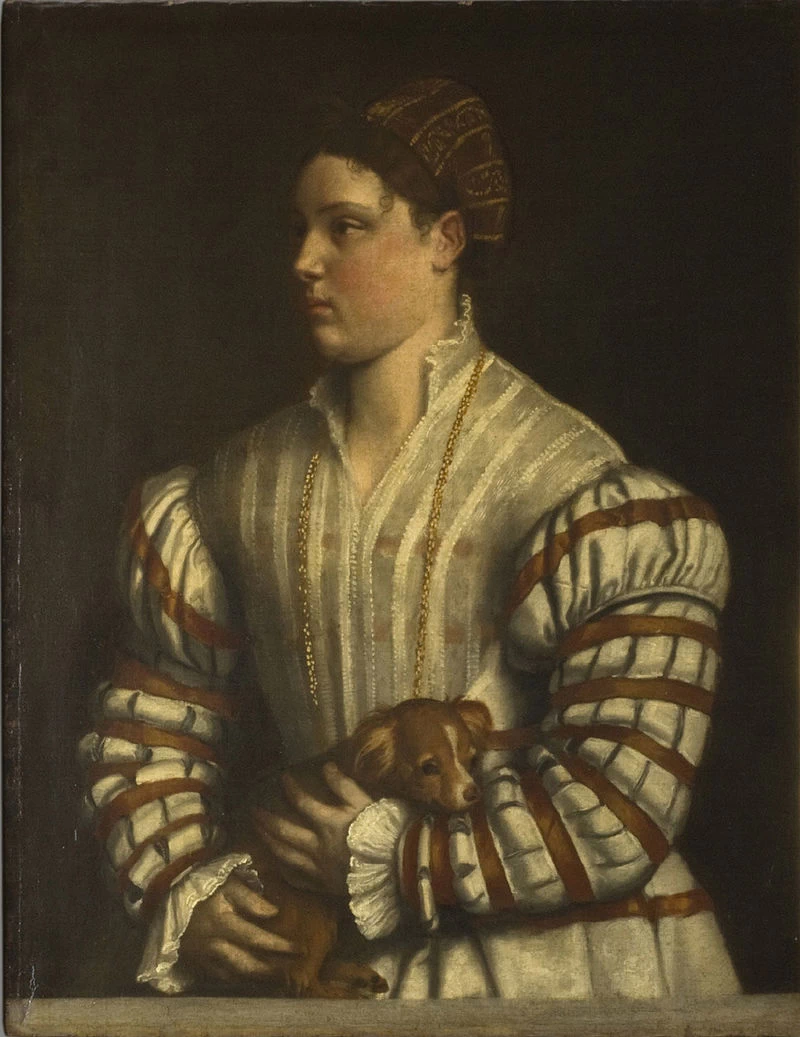 118-Alessandro Bonvicino-Moretto-ritratto di Eleonora Averoldi-Philadelphia Museum of Art